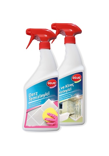 Gojo Derz Temizleyici + Gojo Duş & Kireç Temizleyici 2 x 750 ML