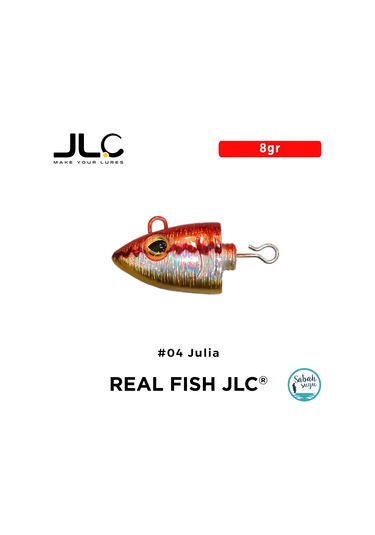Jlc Real Fish Kafa 8gr 04 Julia 2 Adet