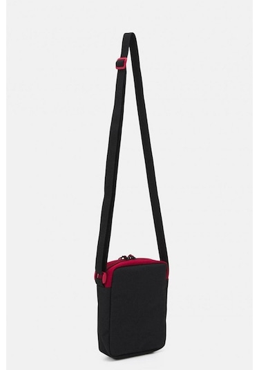 Levi's Logolu Fermuarlı Çanta 38005-5300 Bordo-siyah