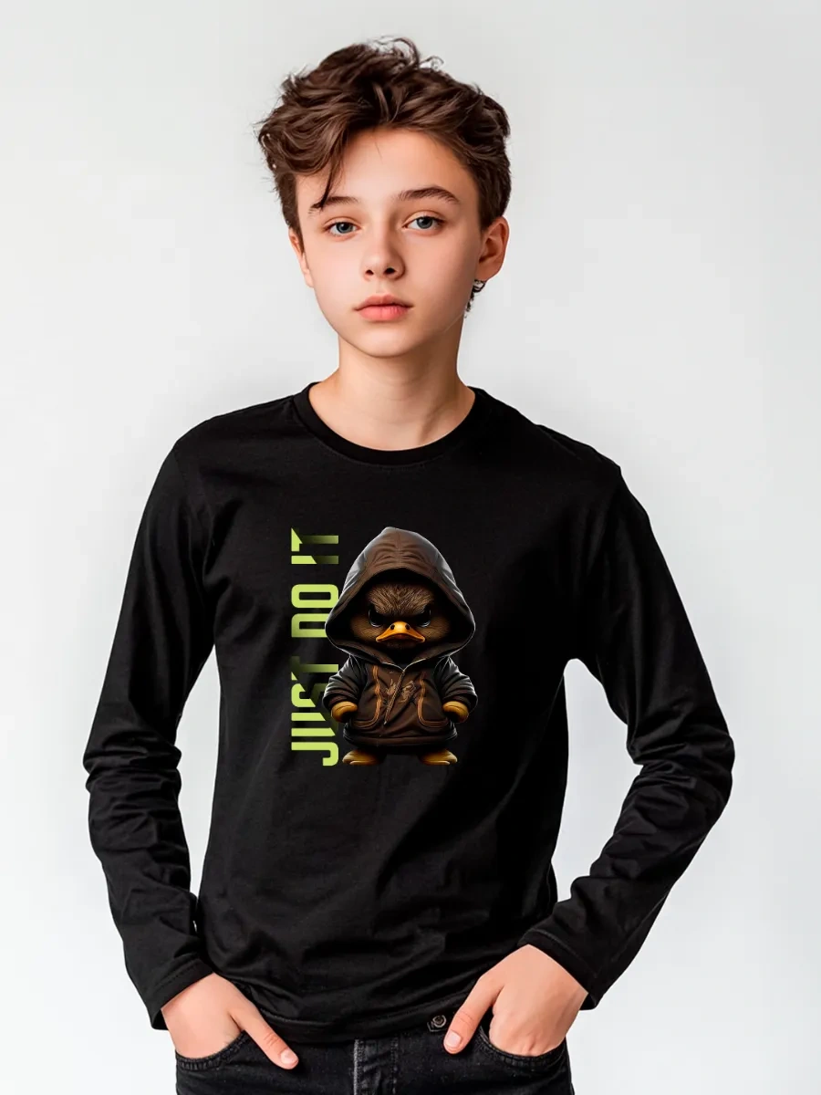 Boomars Pamuklu Baskılı Uzun Kollu Üst. 328000177 SIYAH