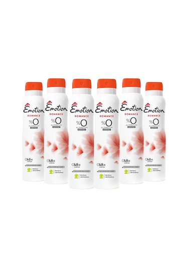 Emotion Romance Kadın Sprey Deodorant 6 x 150 ML
