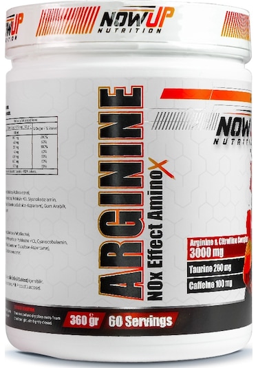 Nowup Nutrition Arginine / Cherry & Berry 360 G