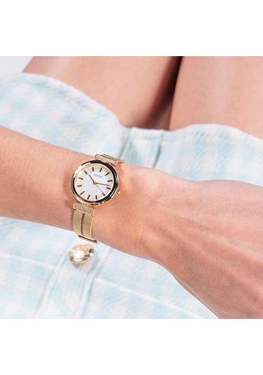 Guess GUGW0471L2 28 mm Altın Rengi Kadın Kol Saati