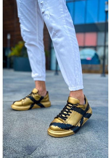 Ch254 Cst Pittura Erkek Ayakkabı 549 Gold Sıyah X Siyah
