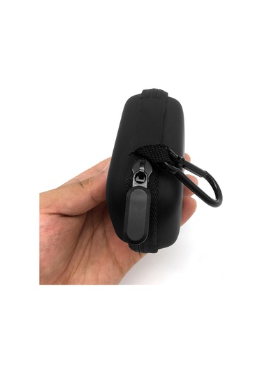 Tenfowee Eko2 Eşya Saklama Kutuğu, Su Geçirmez Şok Emici Eva Malzeme, Organize Ağı Poşeti Ve Taşıma Karabineri İle Spo2 Cihazınızı Korumak İçin Siyah