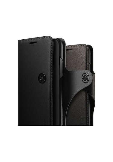 Vrs Design Apple Uyumlu iPhone X Daily Diary Kılıf Black