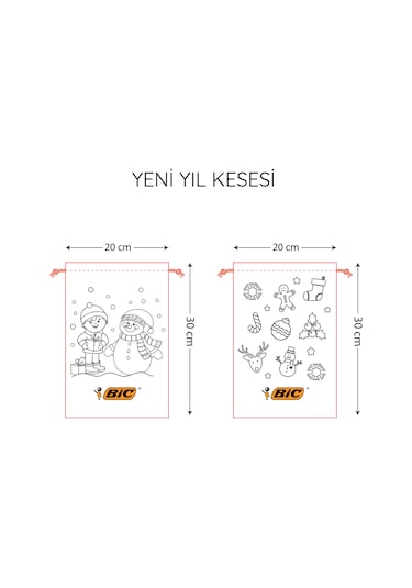 Bic Kids 22 Parça Yeni Yıl Seti