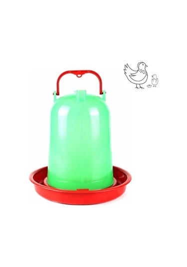 Tavuk Ve Civciv Suluğu 3 Lt Plastik-korumalı -2 Adet