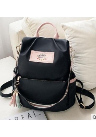 Kadınlar S Super Ateş Kore Sırtçantası Siyah