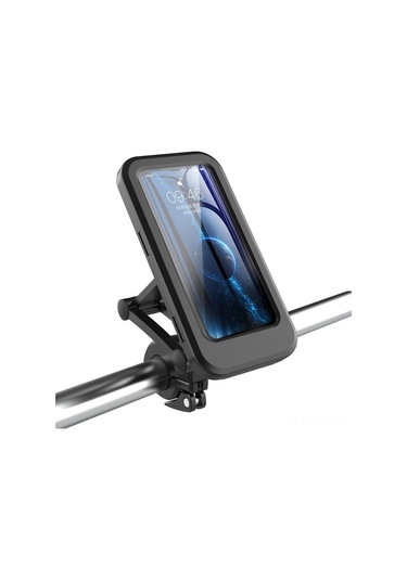 Springsun Bisiklet Ve Motosiklet İçin Su Geçirmez Büyük Boy Telefon Tutucu - Ayarlanabilir Açı