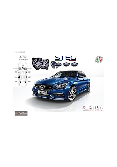 Mercedes C - E - G - S Serileri Steg Italy Hoparlör Kiti