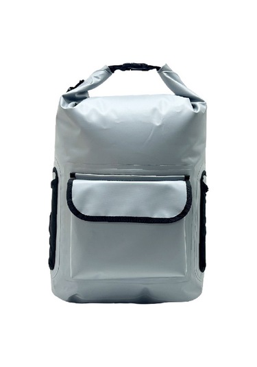 Ranyeek Su Geçirmez Sırt Çantası - 30l Büyük Kapasiteli, Ipx6 Su Geçirmez, Yansıtıcı Şeritli Outdoor Spor Çantası Gri