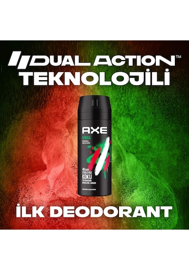Axe Africa Erkek Sprey Deodorant 150 ML x 3