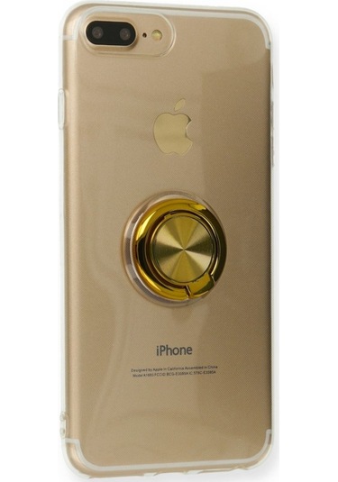 Fitcase Iphone 7 Plus / 8 Plus Kilif Gross Ring Seffaf Arka Kapak 514447573