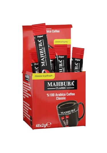Mahbuba %100 Arabica Classic Kahve 48 x 2 G