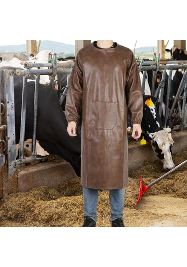 Suntek Kaynak Önlüğü, Dövme Ahşap İşleri İçin Cepli Kahve