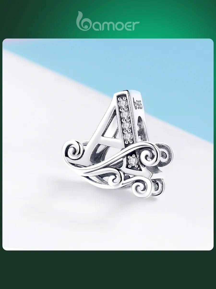 Bamoer Minimalisttarzdaa Harfi Kolye Ucu 925 Ayar Gümüş 188652648