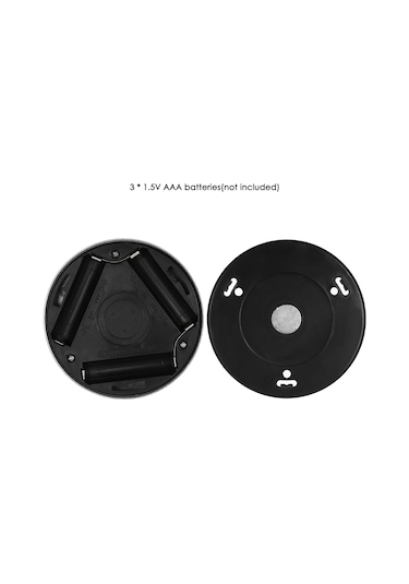 Symbee 3'lü Akıllı Hareket Ve Işık Sensörlü Led Gece Lambası, Pil İle Çalışır, Çift Taraflı Bantlı, Ch-613 Diğer