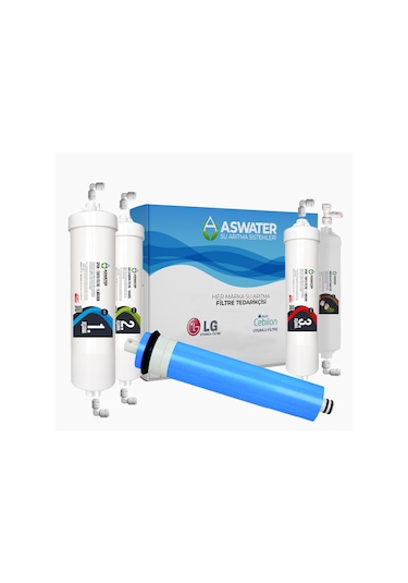 Aura Cebilon Su Arıtma Cihazı Uyumlu Kapalı Kasa  5 Aşamalı