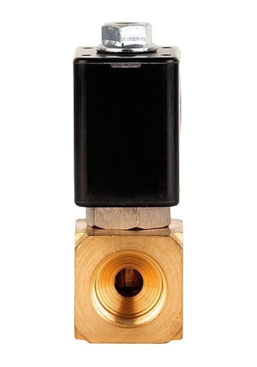 Unox 24 V Dc Takoz Gövde Solenoid Valf Normalde Kapalı 1/2" (0-16 BAR)