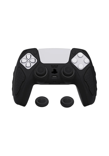 Ps5 Joystick Kol Silikon Kılıf Analog Koruyucu Set Siyah