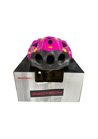 Geotech Bisiklet Çocuk Kaskı Pembe