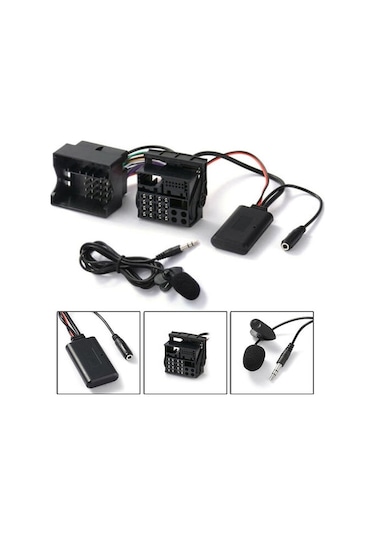 Monyee Opel Cd30/cdc40/cd70/dvd90 İçin Aux In + Mikrofonlu Bluetooth Müzik Alıcı