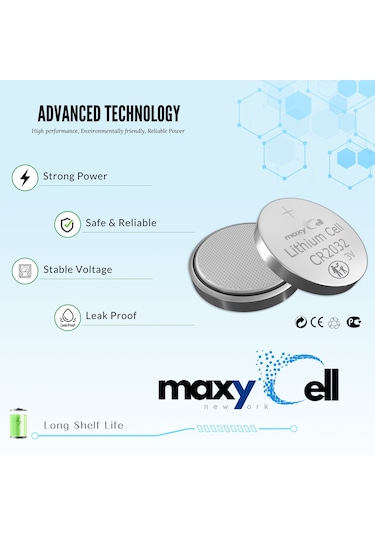 Maxycell 24 Adet Cr2032,dl2032 3v Düğme Pil