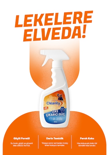 Leke Çıkarıcı Güç 750 Ml Tüm Kumaş Ve Yüzeylerde Etkili Formül