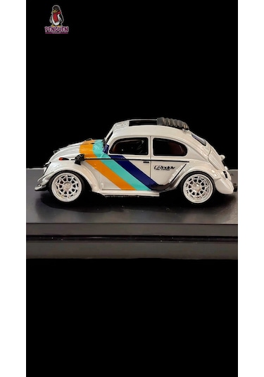 Inspire Model 1/64 Volkswagen Beetle Rwb Robert Design Stripe 300 Limited Rwb2021rs000160a