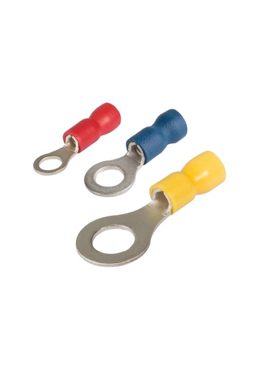 Tbloc Irt 802 1,5-2,5/8,4 Mavi İzoleli Yuvarlak Kablo Pabucu 200'lü Paket