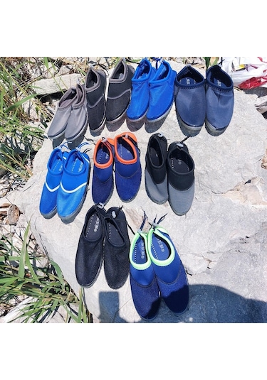 Serabien G Sax Mavi Kaydırmaz Taban Havuz Deniz Sörf Ayakkabısı 001