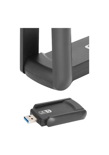 Mbps Wifi Alıcı Kablosuz Wifi Adaptörü Çift Band Çift Antenli