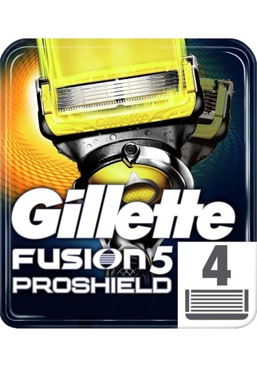 Fusion 5 Proshield Yedek Bıçak 4'lü