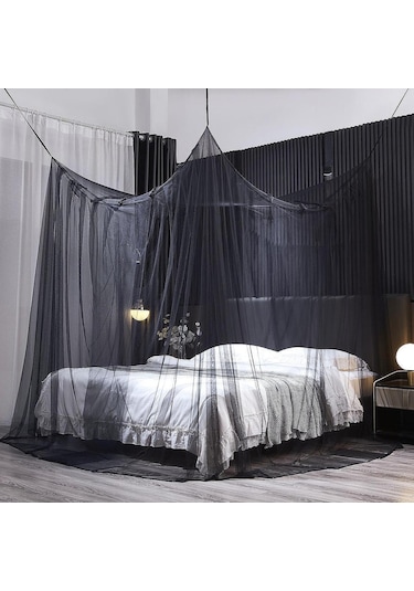 Suntek 4 Köşe Direkli Yatak Gölgelik Ağı Çocuk Odası Ev 200cmx220cmx210cm