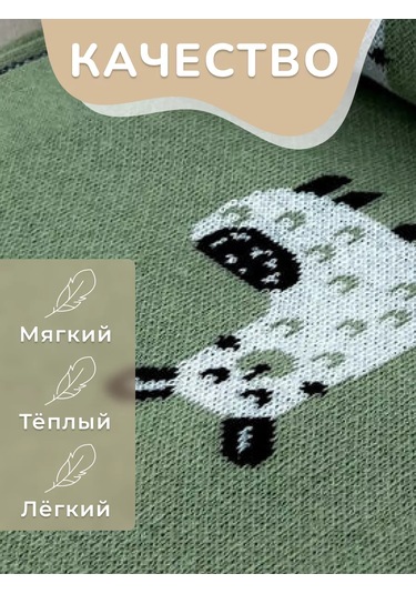 Guranda Yenidoğan Taburcu Battaniyesi 194594582 Açık Yeşil