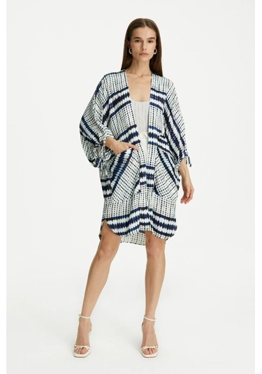 N23yn11078 Nocturne Kimono Varyant Çok Renkli