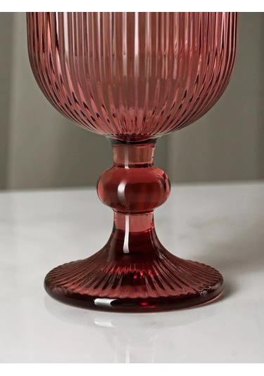 Magistro 250 Ml "grani" Şarap Bardağı, 8x14,5 Cm, Cam 181912626 Pembe