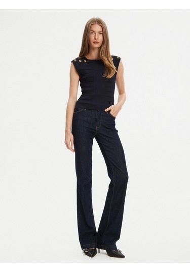 Guess Emmie Kadın Lacivert Triko W5yr10z0130-g7v2 Lacivert