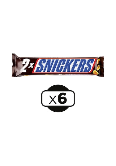 Snickers Yer Fıstıklı Çikolata 6 x 80 G
