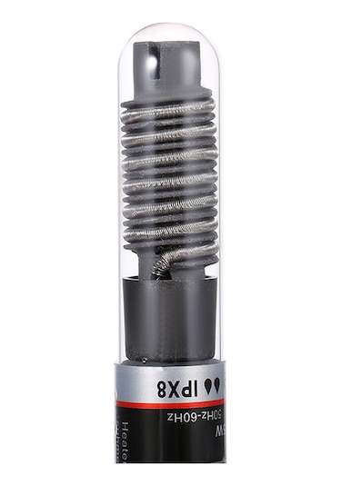 Hfambition 30-40 Cm Küçük Akvaryumlar İçin 25w Su Isıtıcı - Deniz Ve Tatlı Su Uyumlu, Sıcaklık Ayarlanabilir Abd Standartı