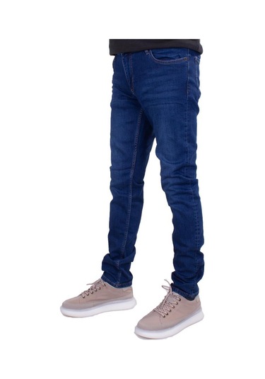 Twister Panama 745 Mavi Düşük Bel Dar Paça Erkek Jeans Pantolon Mavi