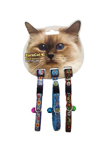 Eurocat Kedi Boy. Tas. Çiçek Des.10mm28CM (3 Lü)