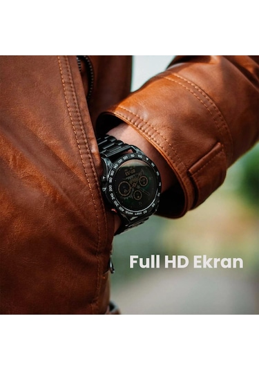 HiFuture FutureGo Pro 1.32" BT Arama AMOLED Ekran IP68 Su Geçirmez Akıllı Saat