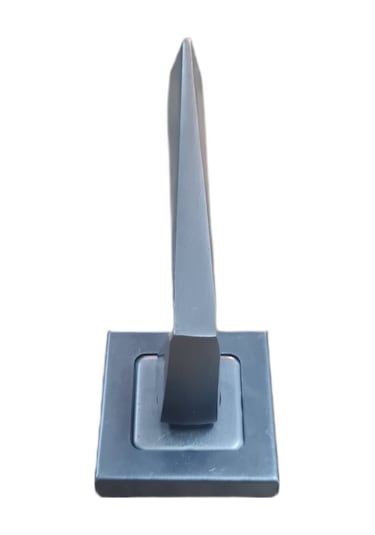 Armax Piramit Rozetli Antrasit Oda Kolu / 2 Takım