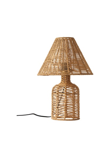 Mateo İpli Rattan Hasır Abajur Diğer