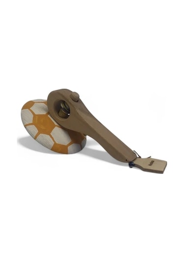 Fırtına Top Ahşap Topaç Sarı