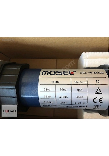 Mosel Sel70-M100 Redüktörlü Kepenk Motoru  Faturalı