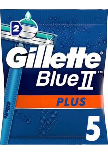 Gillette Blue2 Plus Kullan-At Tıraş Bıçağı 5'li