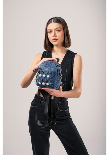 Ççs Kadın Sırt Çantası Ccs17853 Lacivert Lacivert